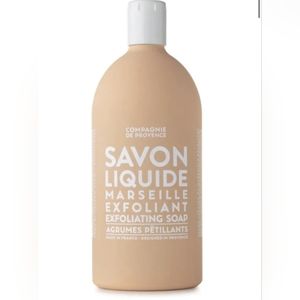 COMPAGNIE DE PROVENCE  Savon Liquide Marseille Exfoliating Soap HUGE 33.8 Fl Oz